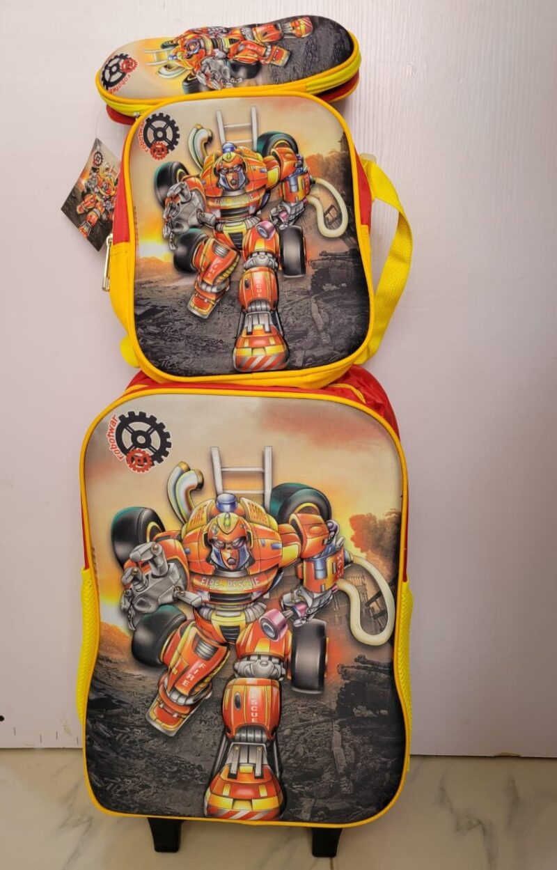 Cartoon Character Trolley Backpacks - Image 4