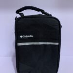 insulated  with plastic removable inner lunch bag