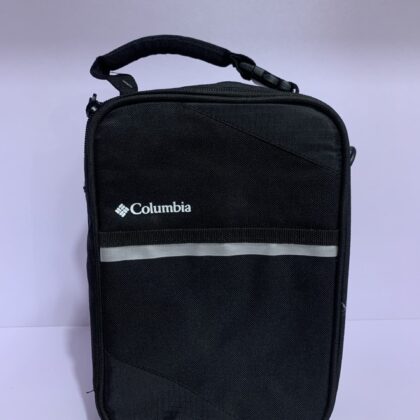 insulated  with plastic removable inner lunch bag