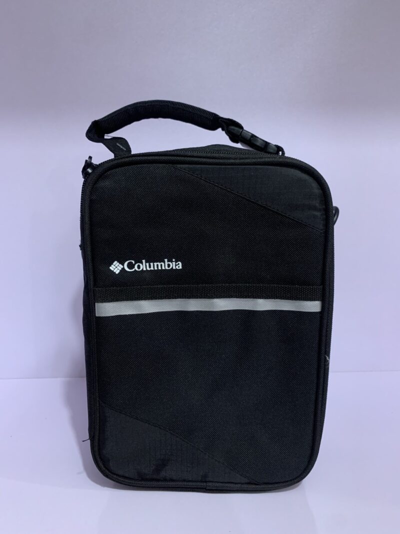 insulated  with plastic removable inner lunch bag
