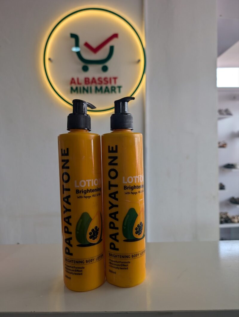 Papayatone Lightening Lotion, with Vitamin C & Vitamin E