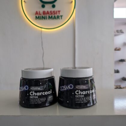 Activated Charcoal Face & Body Scrub