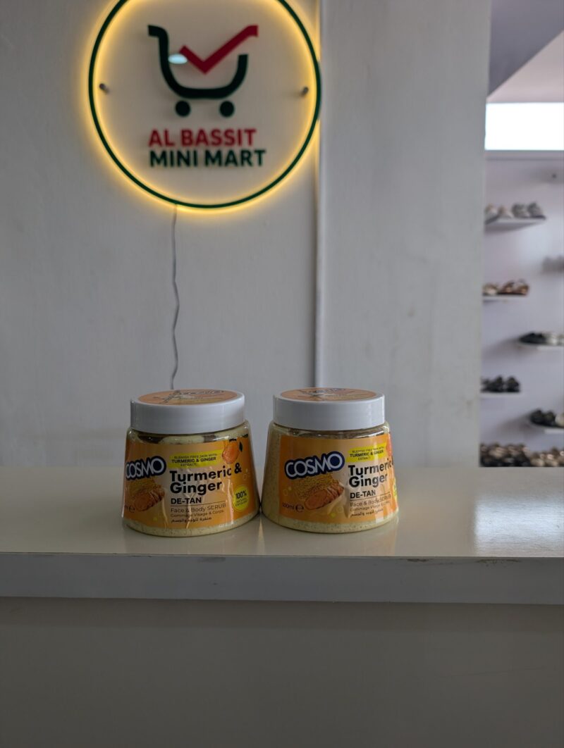 Cosmo Turmeric Ginger De-Tan Face Body Scrub