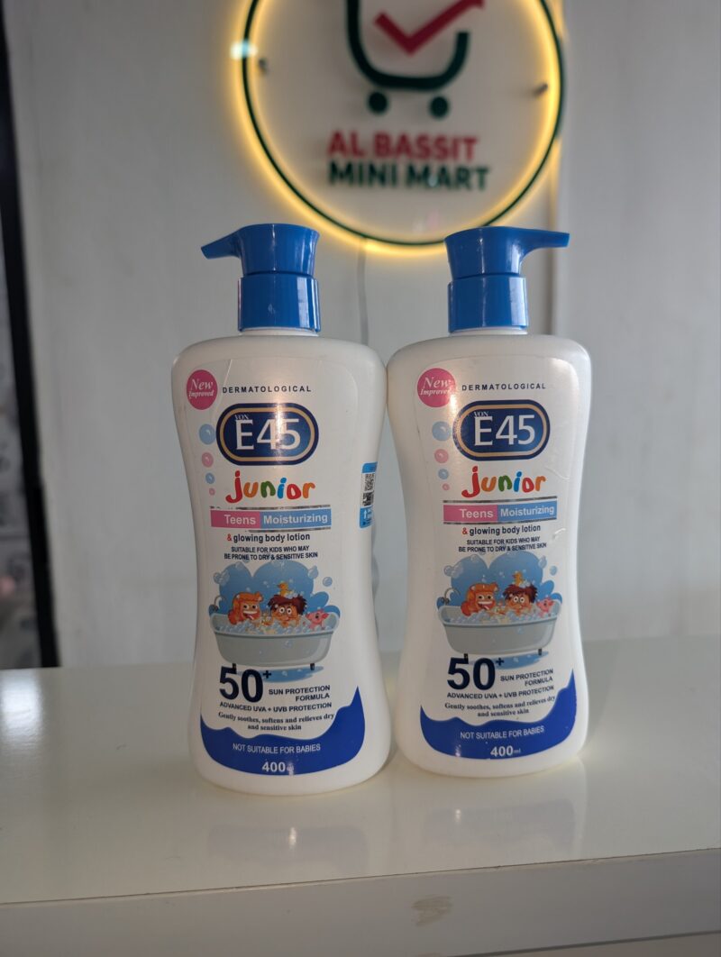 E45 Junior Teens Moisturising Lotion