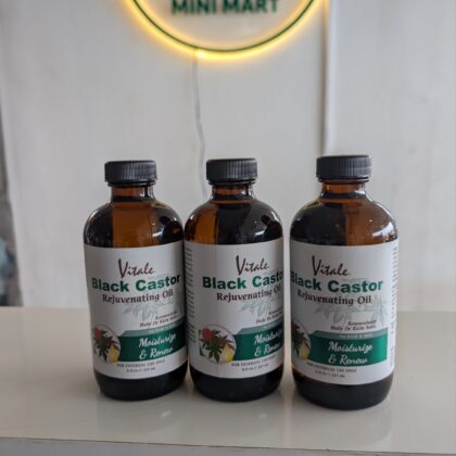 Vitale Black Castor Rejuvenating Oil Moisturize Strengthen