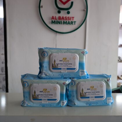 Skin Doctor Flushable Toilet Wipes