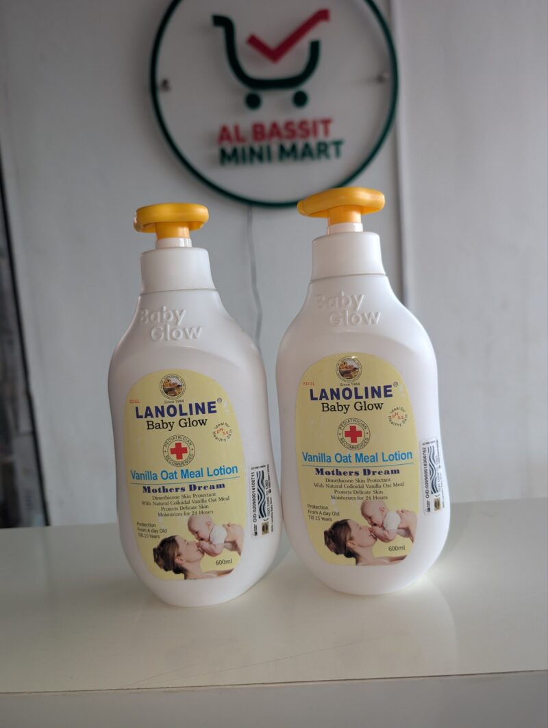 Lanolin Baby Glow Body Lotion Vanilla Oat Meal