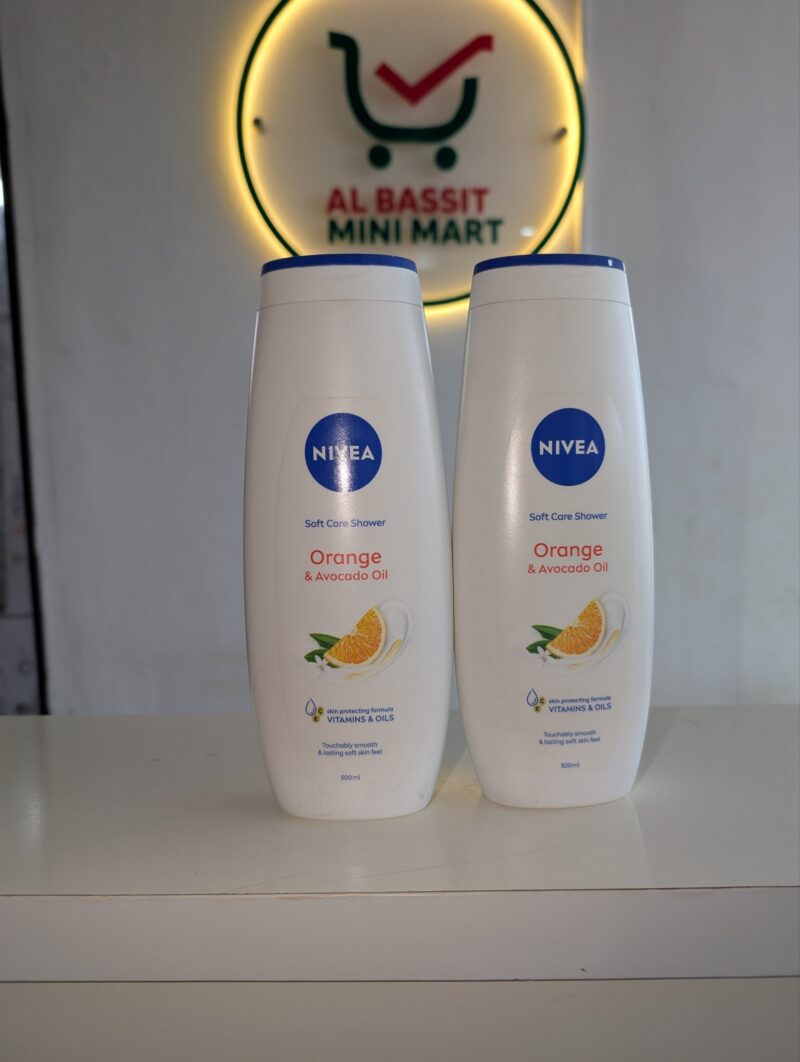 Nivea soft care shower & avocado oil