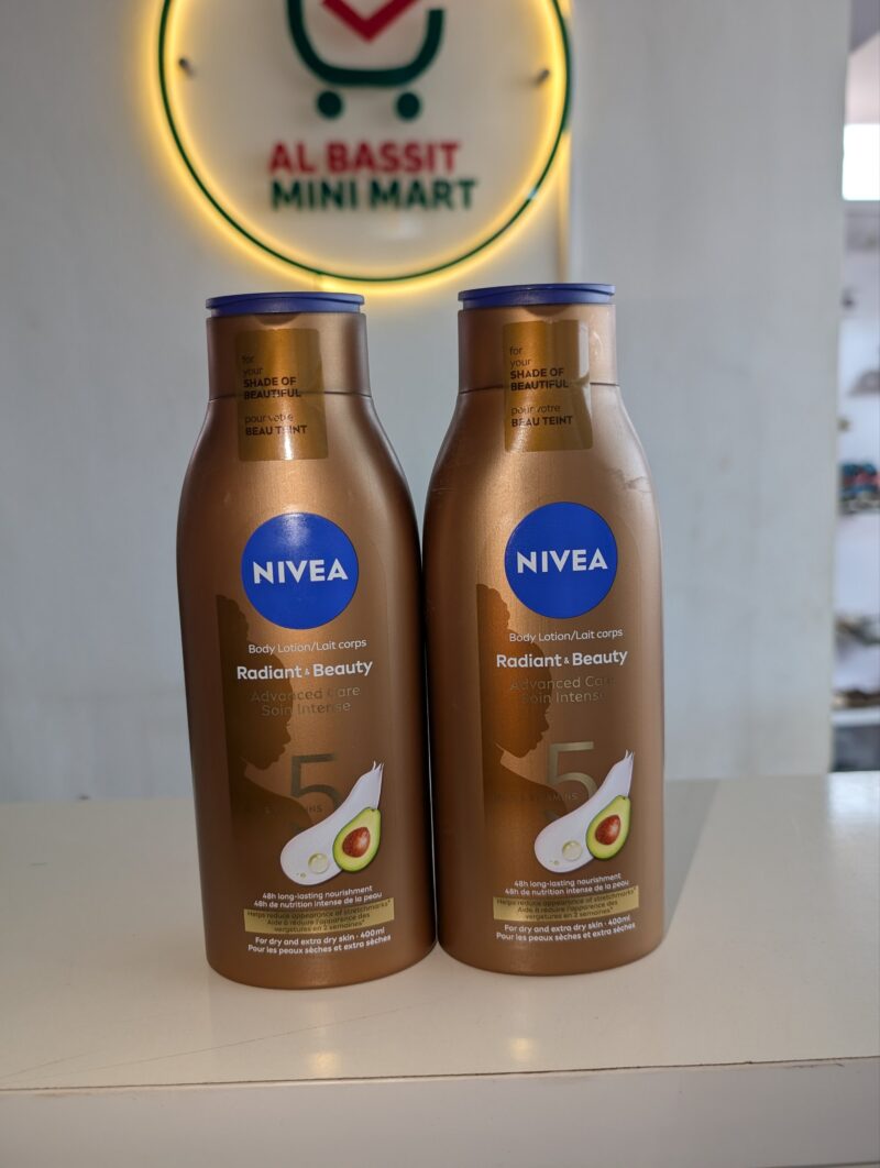 NIVEA Radiant & Beauty Advanced Care Body Lotion For Women - 400ml
