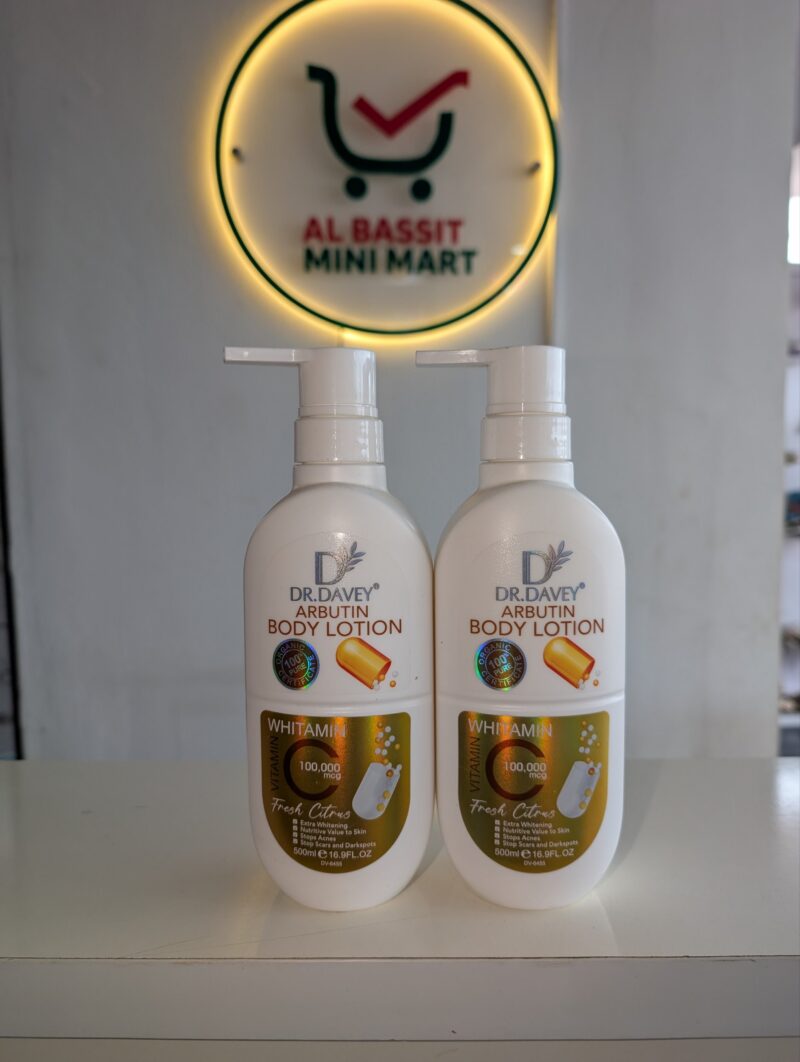 Dr Davey Arbutin Body Lotion whitamin vitamin C