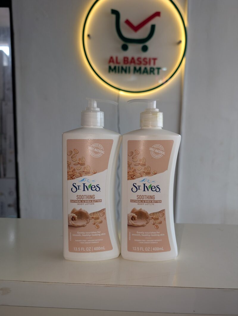 St Ives Soothing Oatmeal and Shea Butter Body Lotion