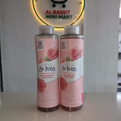 Product
St Ives Refreshing Body Wash Rose Water and Aloe Vera
