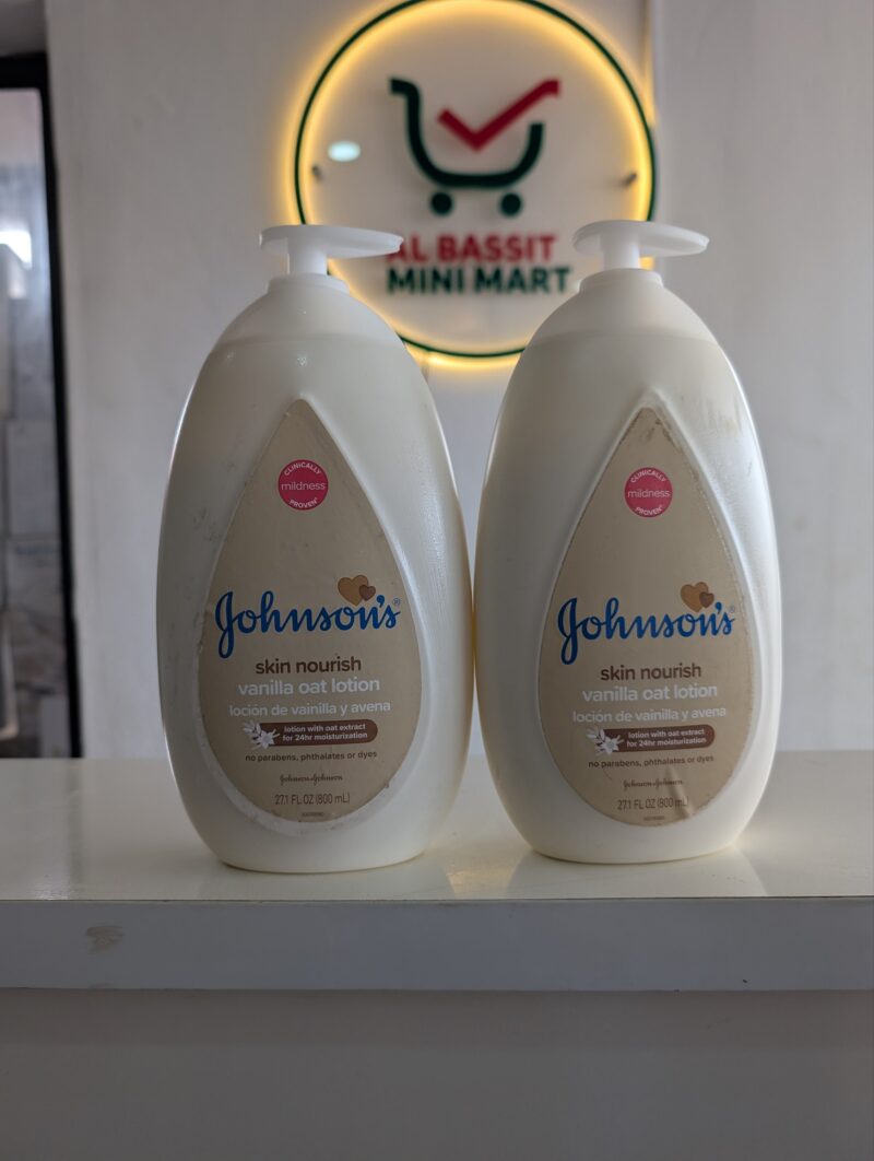 Skin Nourish Moisturizing Lotion with Vanilla and Oat Scents