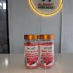 Nature'S Cure Advanced Whitening Gummies + Biotin Strawberry Flavor
