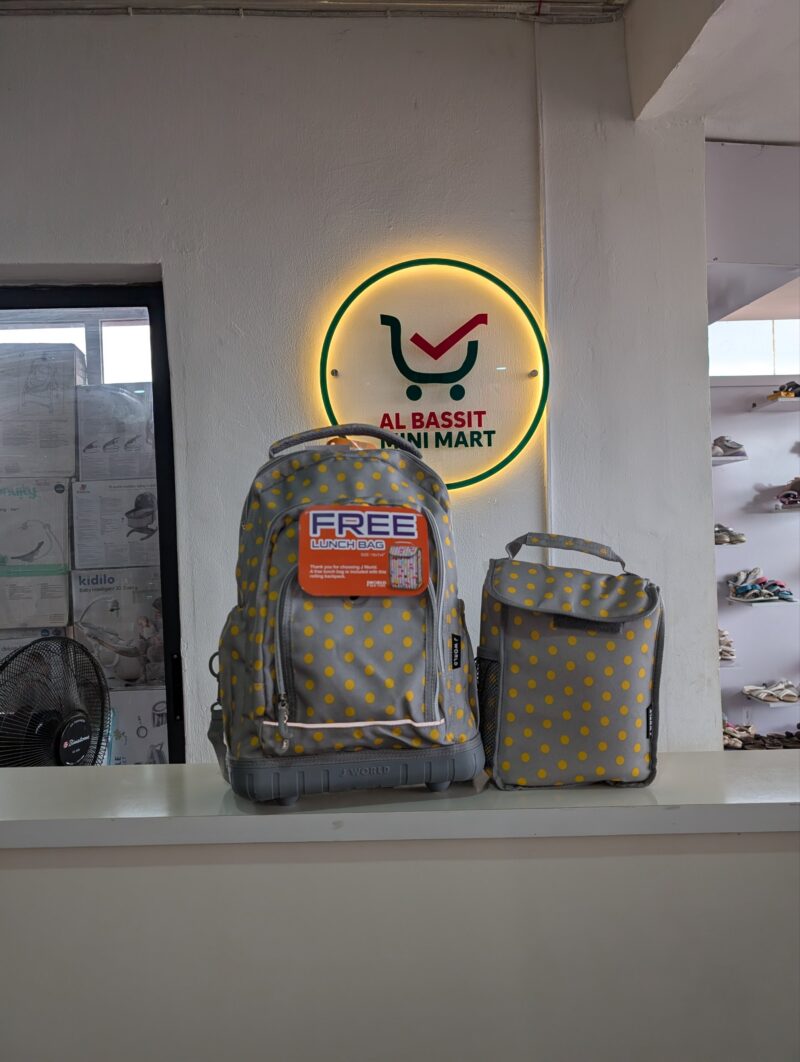 School bag trolley 2in1